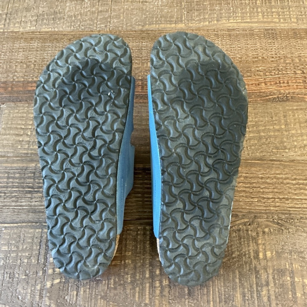 Birkenstock Kids Double Strap Blue Sandals - Picture 6 of 6